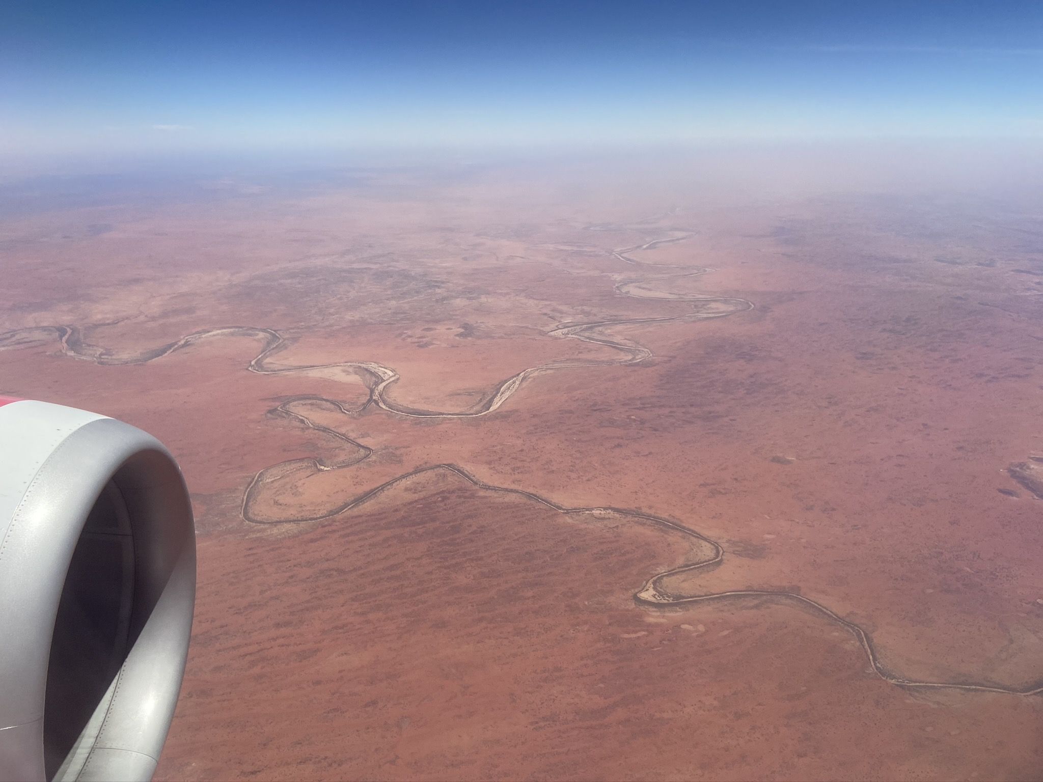 Flug von Adelaide nach Alice Springs